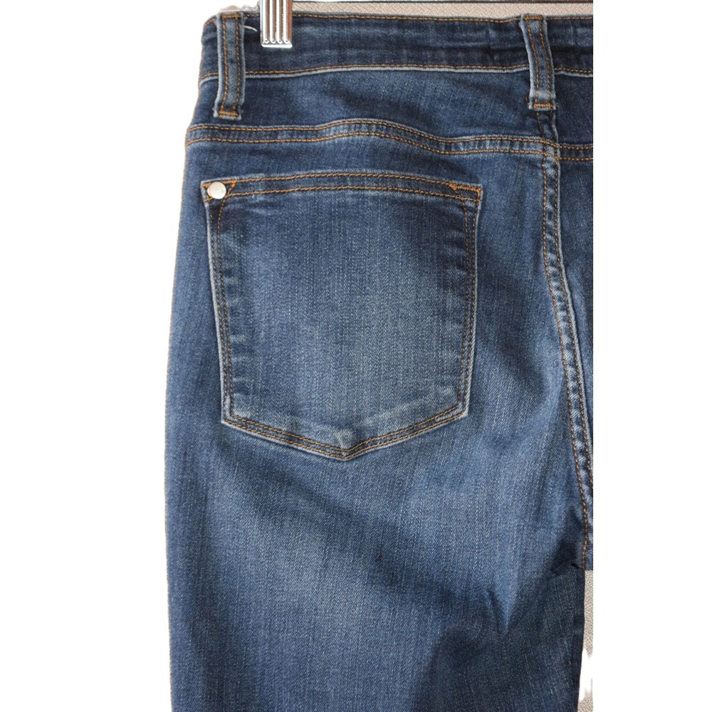 Judy Blue Straight Leg Jeans Womens 11/30 Blue Excellent Medium Wash Stretch - Picture 4 of 8